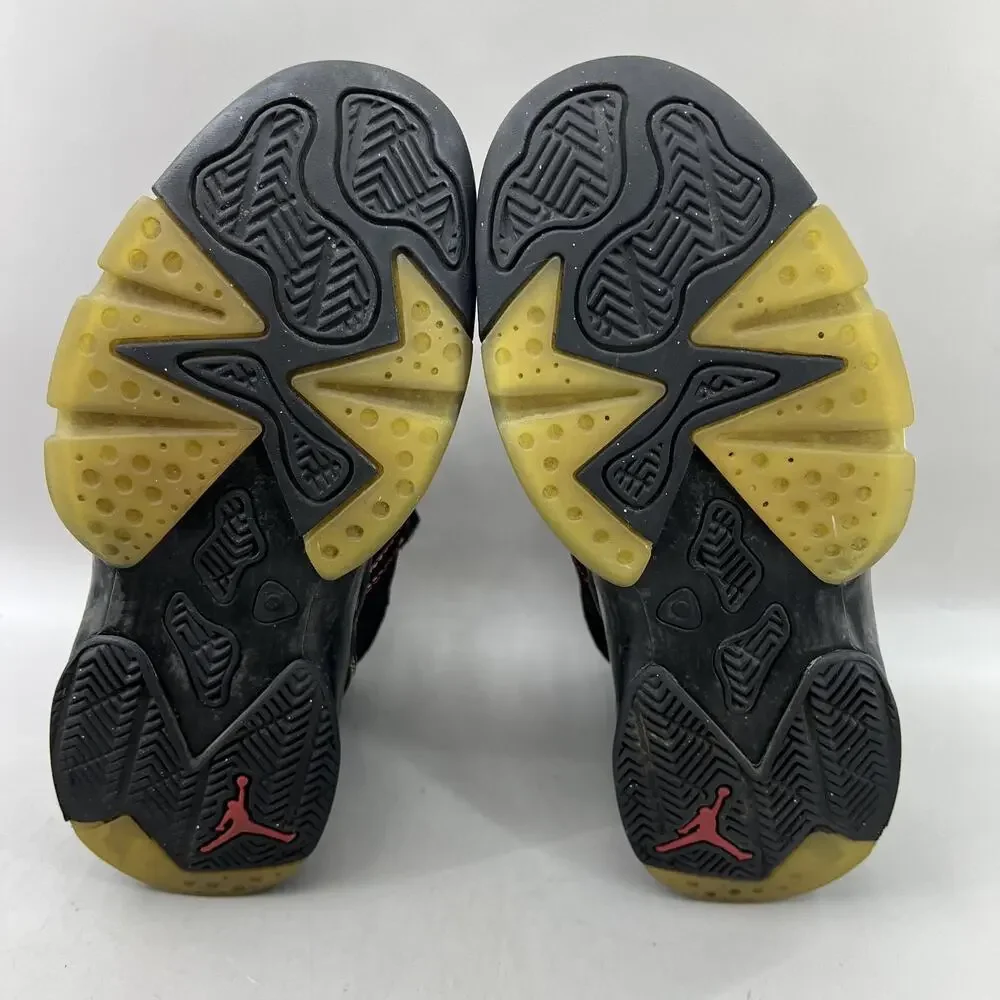 Nike Air Jordan 6-17-23 Basketball Shoes Youth Size 4Y Black Red Comfort Sneaker